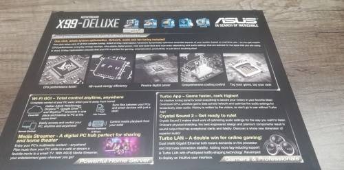 Asus x99-Deluxe Intel LGA 2011-V3