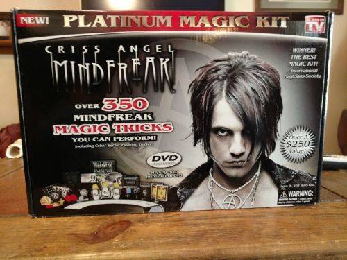 Criss Angel Mind Freak Platinum Magic Kit (Over 350 Magic Tricks)