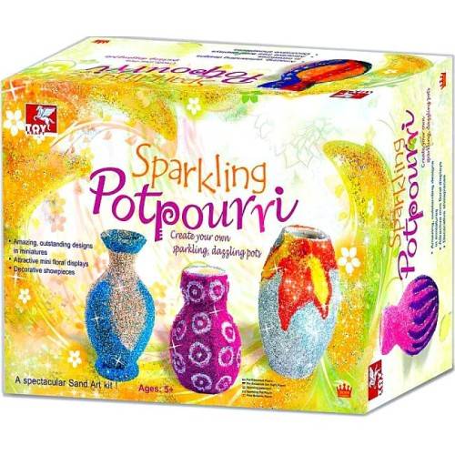 ToyKraft *Sparkling* Potpourri Pot Sand Art Kit