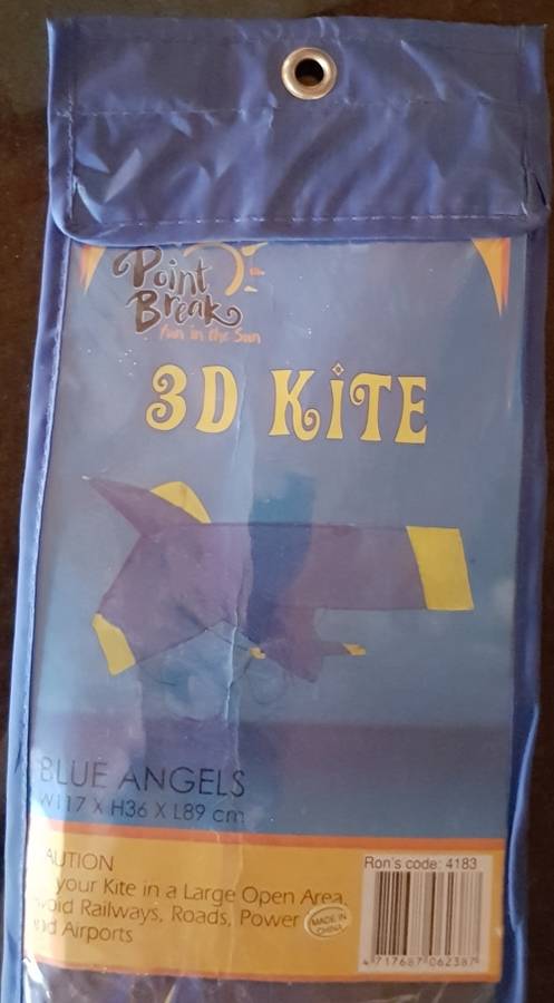 Point Break 3D Kite ( Blue Angels)