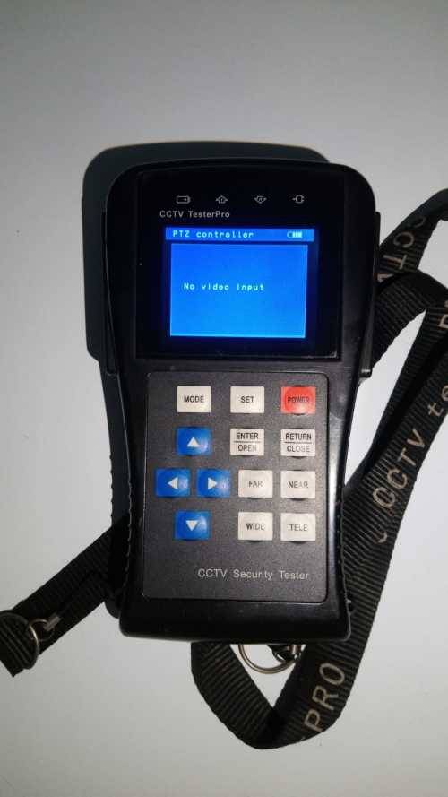 Test Pro 8` CCTV test monitor