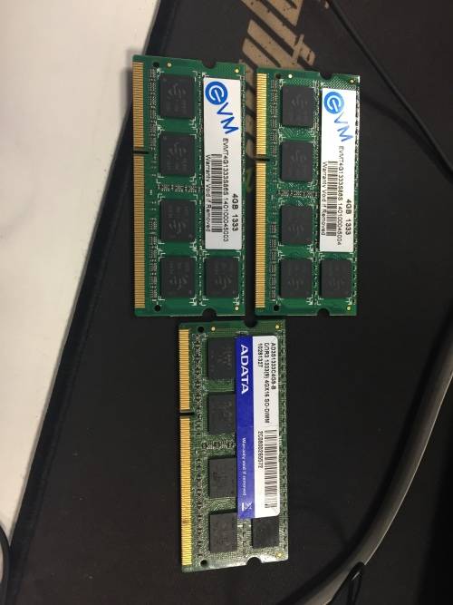 DDR3 4gb Laptop modules