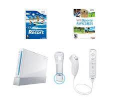 Nintendo Wii White Sports Console with Resort Bundle Brand New in Box