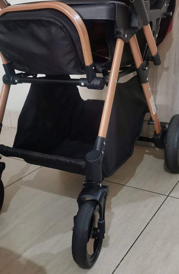 Ultra-lightweight Folding Travel Baby Stroller - Maroon Color