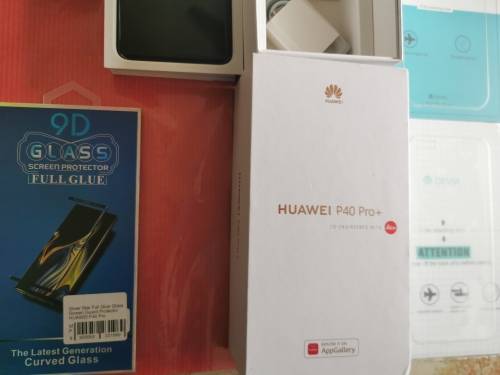 Huawei P40 PRO + (PLUS Model) - Ceramic black -With plenty extras -Dual Sim - 512GB Memory ,5G