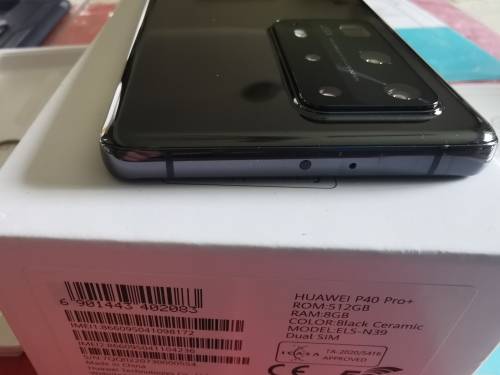 Huawei P40 PRO + (PLUS Model) - Ceramic black -With plenty extras -Dual Sim - 512GB Memory ,5G