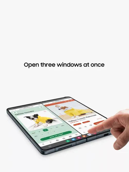 Samsung Galaxy Z Fold4 5G 256GB Dual Sim - Beige - Brand New Sealed local stock-SM-F936B/DS