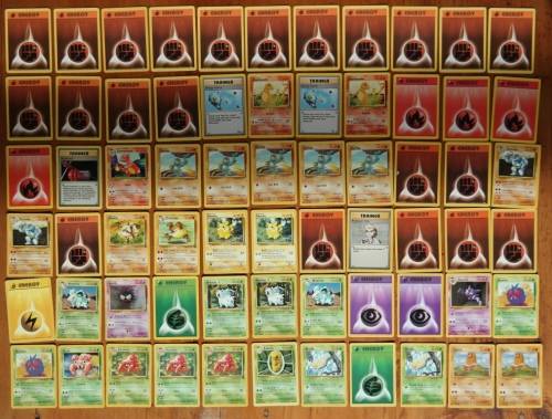 Pokemon Card Lot, First generation mostly and card sleeve lot too (View all photos around 300 cards)