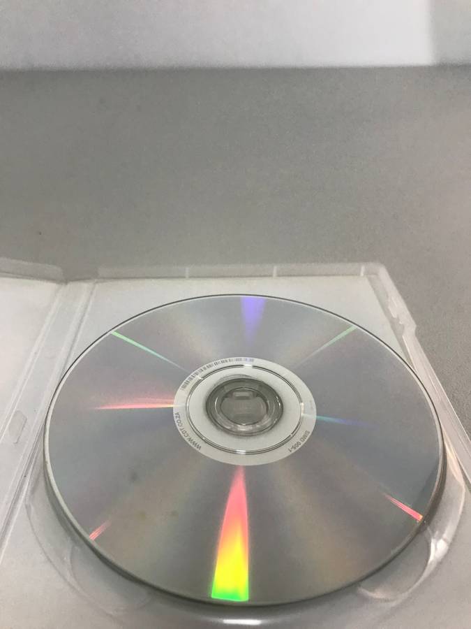 PS3 Call of Duty Ghosts blurry disk 18 in clear case