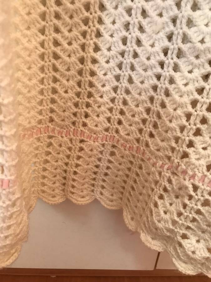 CRocheted Christening dress