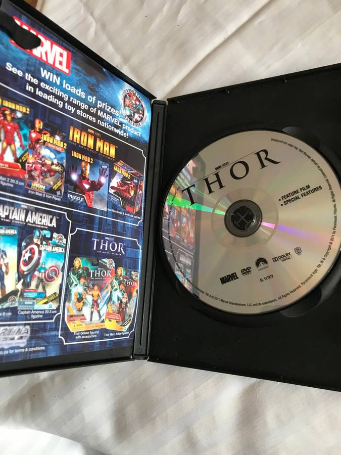 Lot 3 DVD Thor and Harry Potter and Transformers