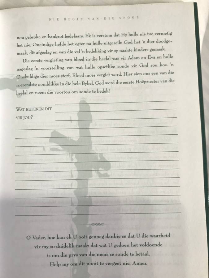 God se verlossingsplan n Geestelike  Joernaal