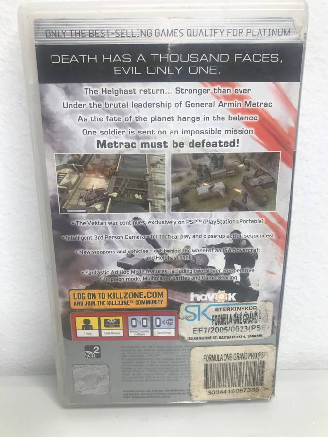 PSP Killzone Liberation