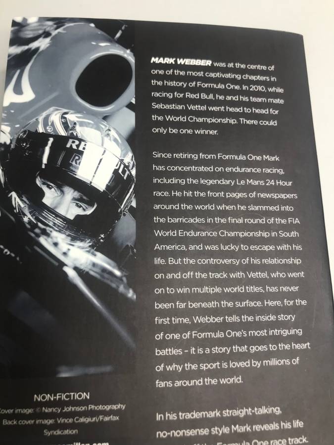 Book Mark Webber Aussie Grit: My Formula One Journey