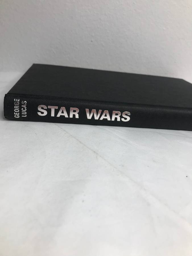 Star Wars Book Original 1978 written by George Lucas with original dust cover Plates inside 8 pages