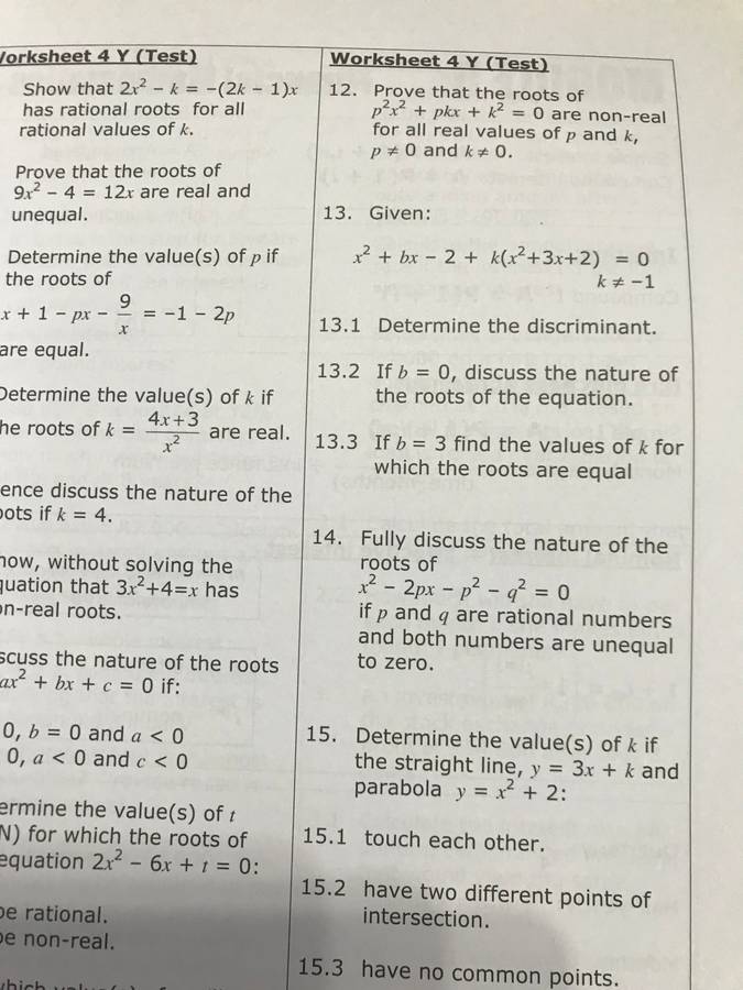 Grade 11 Mathematics Factor