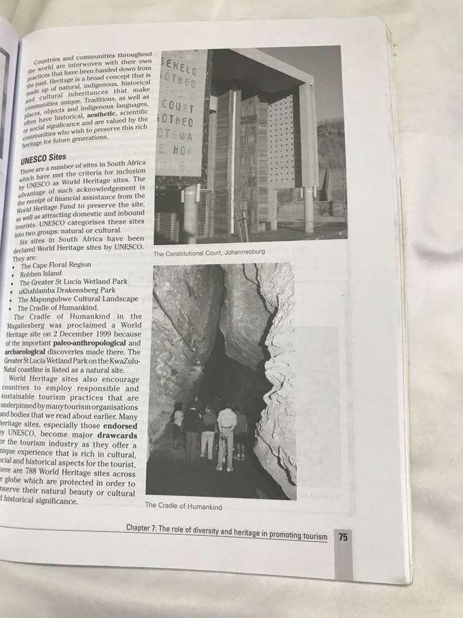 Grade 12 Tourism FOCUS