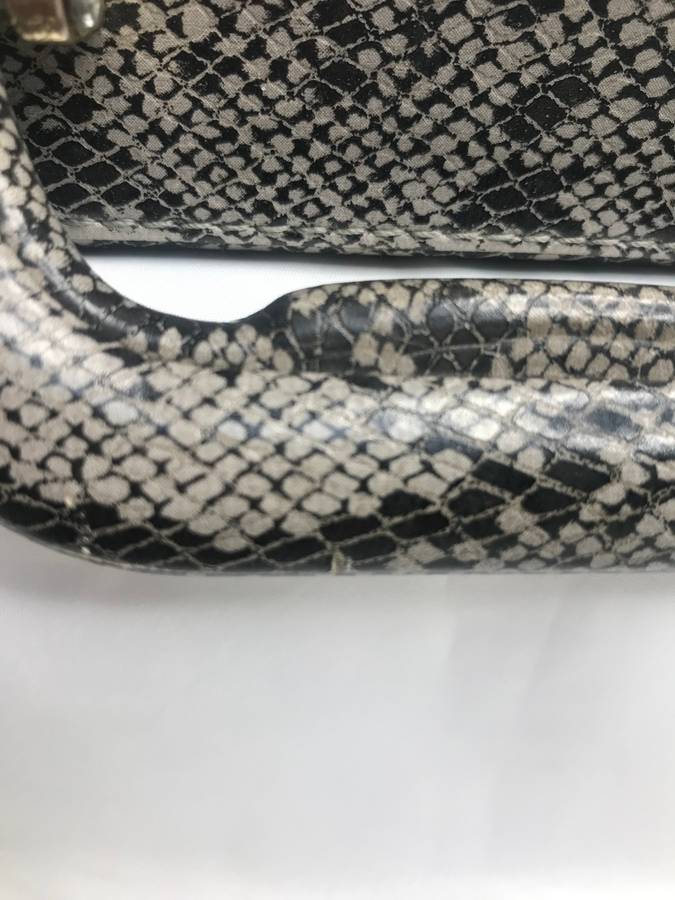 Python Leather Snake Briefcase