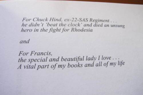 RHODESIA - SEE YOU IN NOVEMBER - PETER STIFF - PAPERBACK GOOD CONDITION