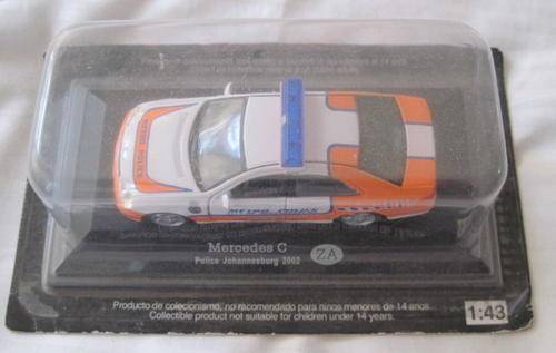 SOUTH AFRICA - METRTO POLICE JOHANNESBURG 2002 MERCEDES C CLASS MODEL STILL IN ORIGINAL PACKAGING