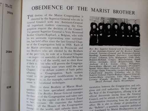 Marist Centenary Digest - 1867 South Africa 1967