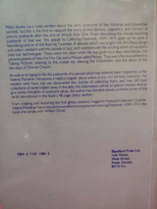 Collecting Postcards In Colour 1914-1930