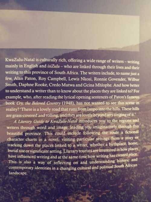 A Literary Guide to KwaZulu-Natal (signed copy)