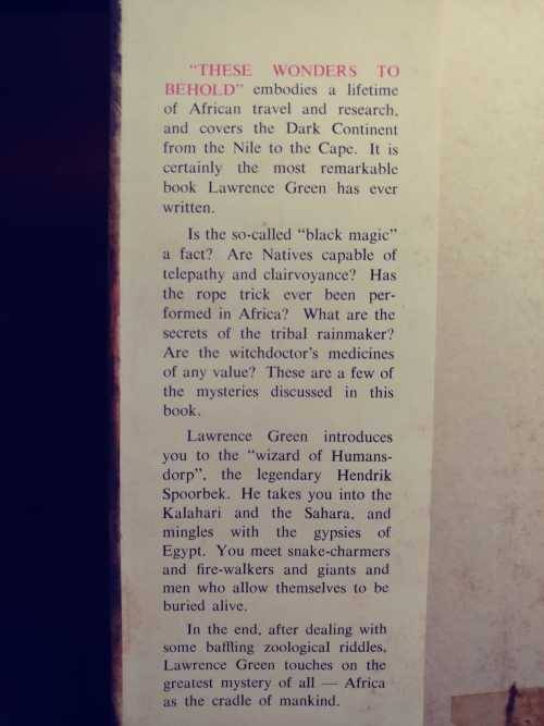 These Wonders To Behold - Lawrence Green