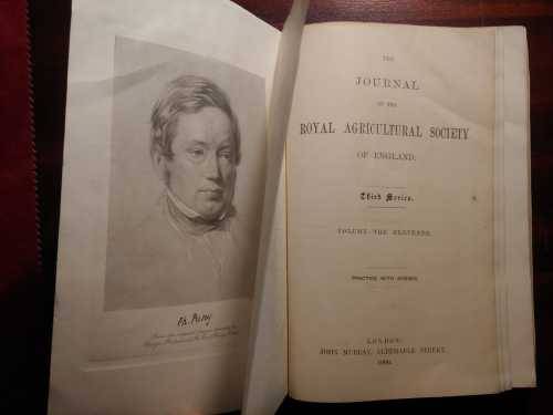 Journal of the Royal Agricultural Society of England - Third Series - Volume Eleven