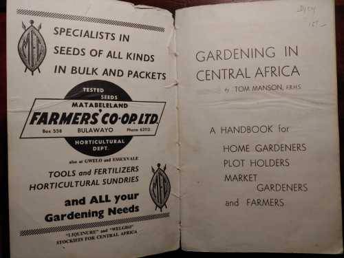 Gardening In Central Africa