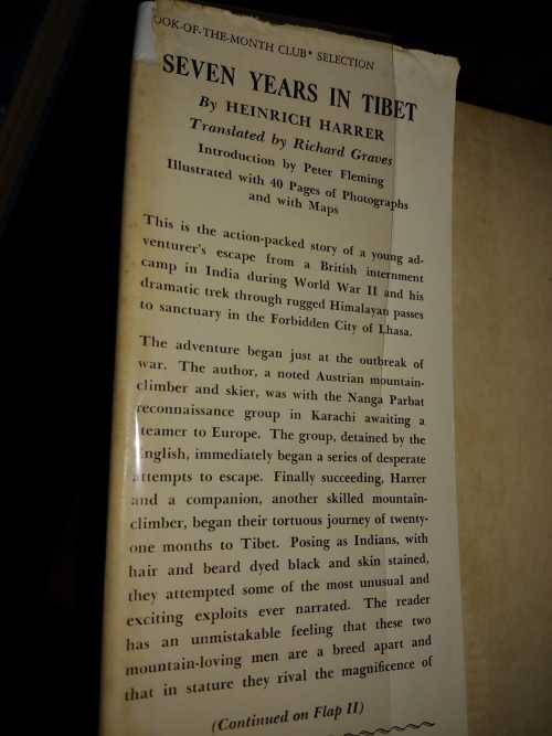 Seven Years In Tibet - First U.S. Edition