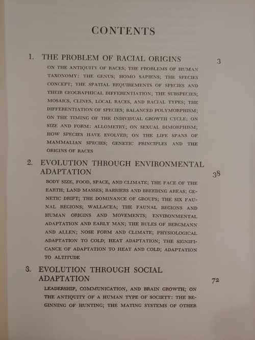 The Origin Of Races - by Carleton S. Coon