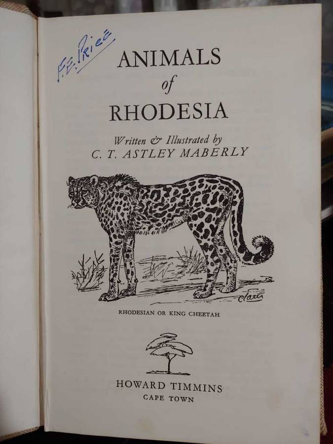 Animals Of Rhodesia