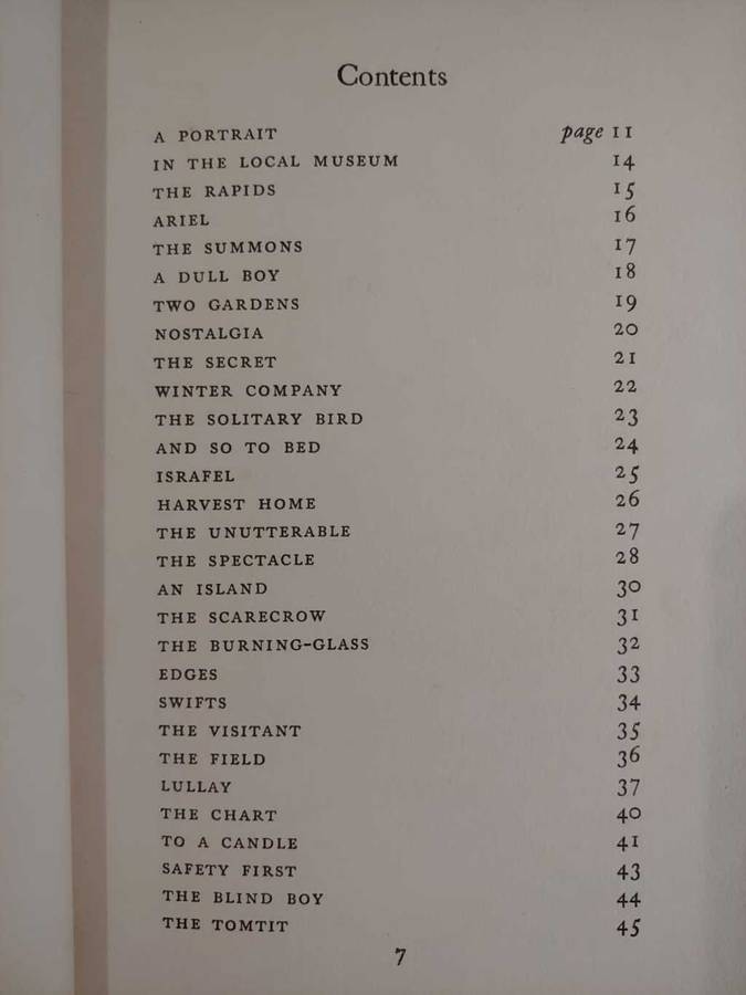 The Burning Glass and other poems - Walter De La Mare