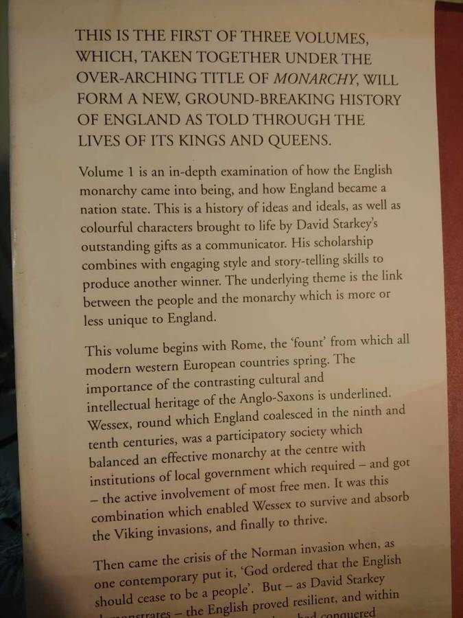 The Monarchy of England - Vol. 1 - The Beginnings