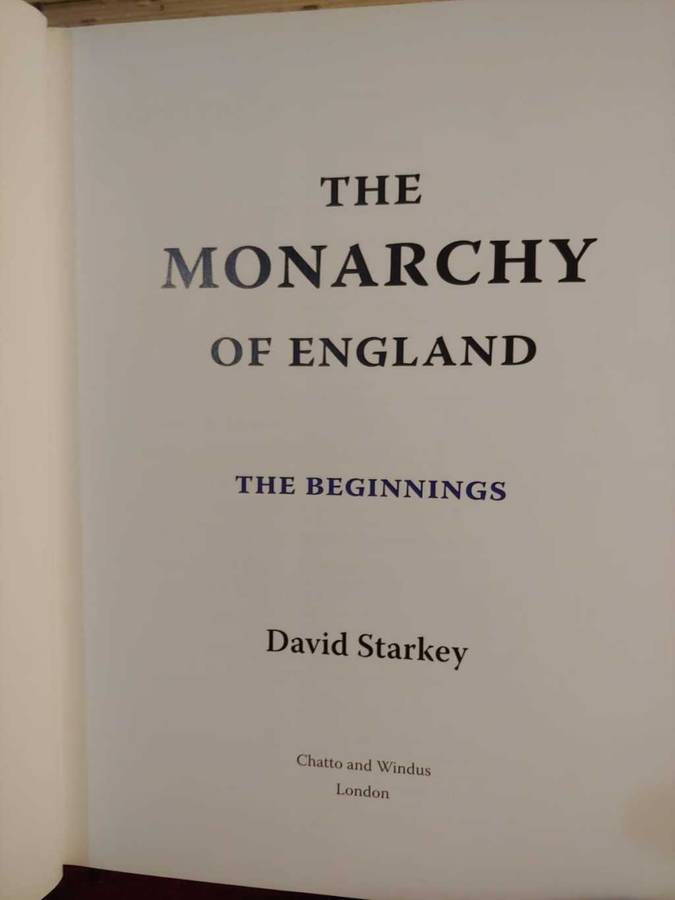 The Monarchy of England - Vol. 1 - The Beginnings