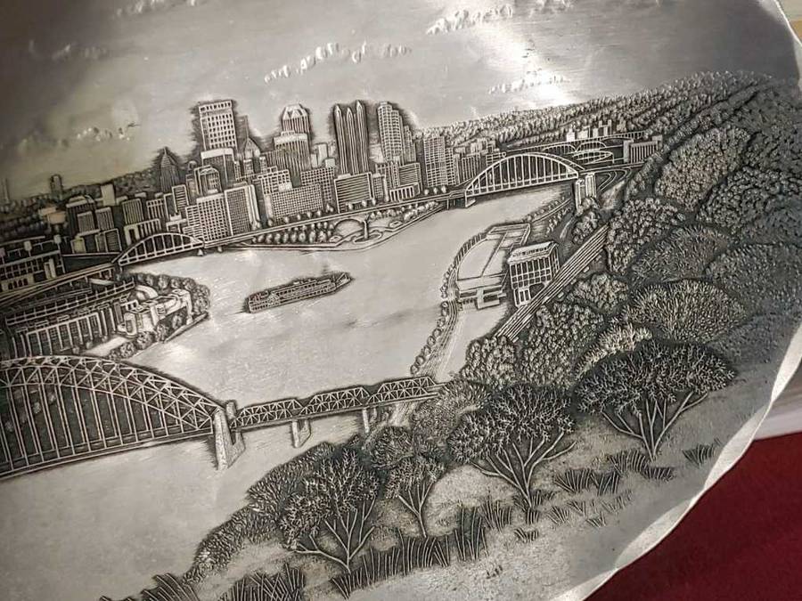 Wendell August - Hand-hammered Aluminium Dish