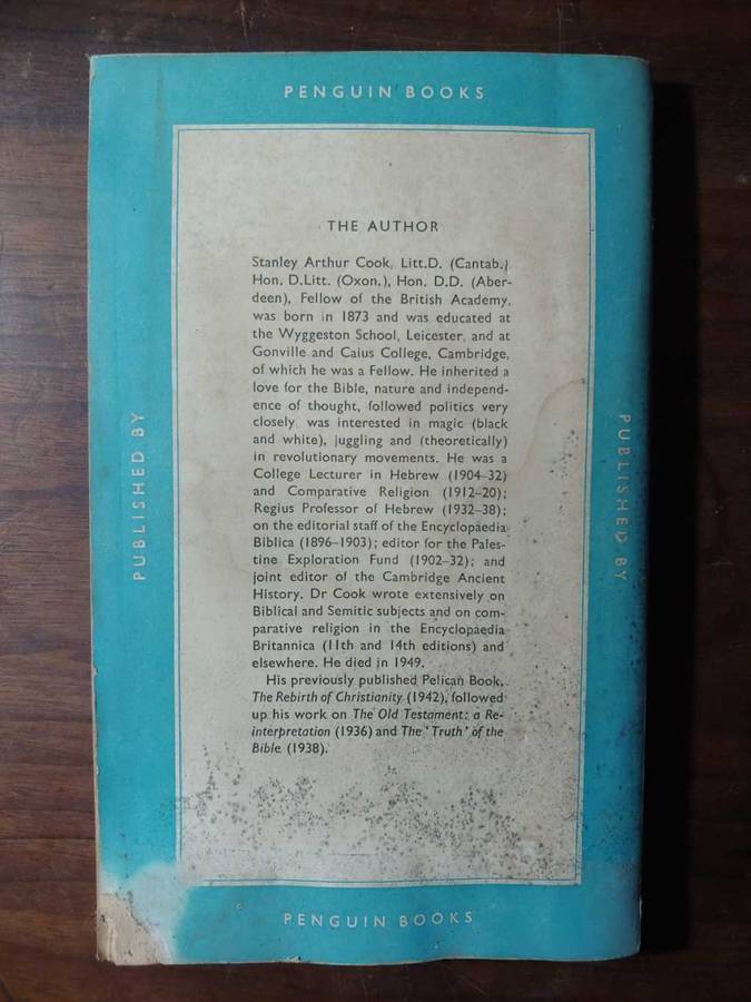 An Introduction To The Bible - Stanley Cook