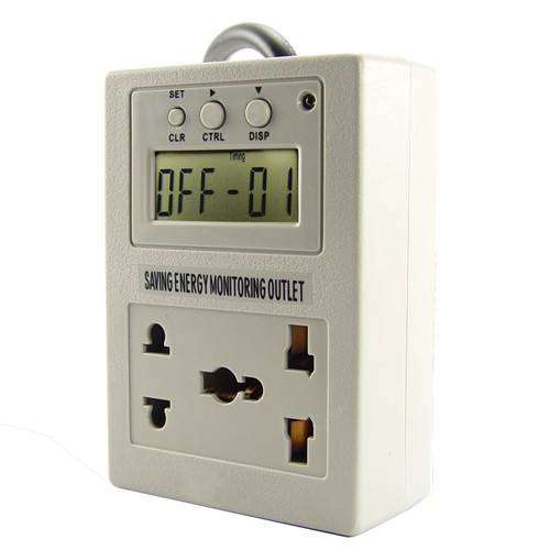 Digital Electricity AC Power Consumption Monitor and Timer / Power Saving Meter
