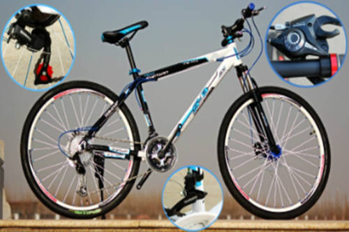 26" Aluminum Alloy Mountain bike, 24 speed Bicycle