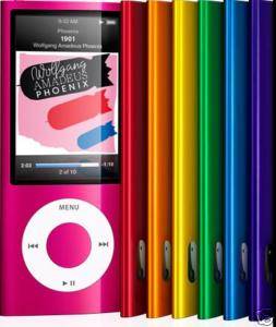 New 4GB MP4 Player 5th Generation W/ Camera, FM Radio,