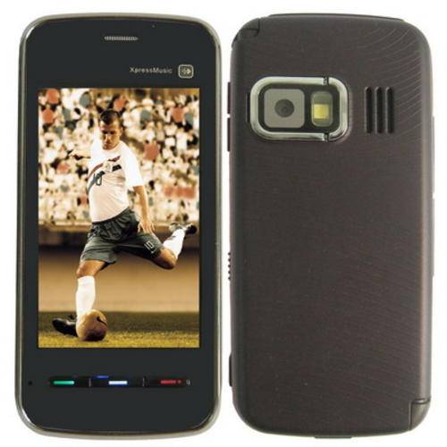 New 3.0" 5800 Touch screen Dual sim TV Cell Phone w/ FM , GPRS, Camera, Bluetooth, MP4,