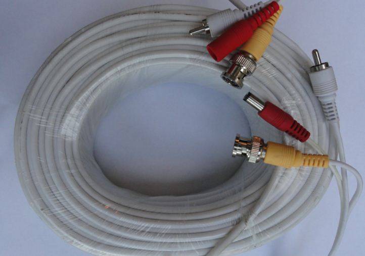 10m Security CCTV Camera Cable (10 Meters) Video, Audio + Power