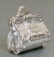 STERLING SILVER OPENING BABY IN DOCTOR'S BAG CHARM