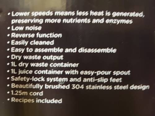 Russel Hobbs Juicer - REDUCED!!