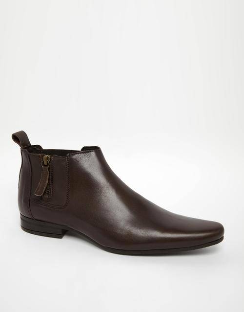 **FREE DELIVERY: Genuine Leather Chelsea Boot**