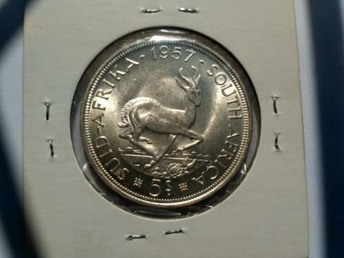 1957 5 Shillings Crown
