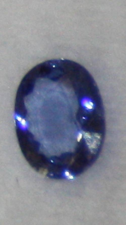CERTIFIED 1.08ct NATURAL TANZANITE - OVAL - Moderate Blue VIOLET- VALUE R15475