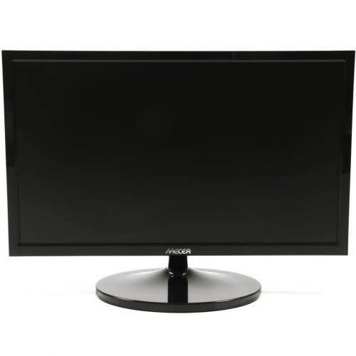 Mecer 19.5 LED Monitor With VGA + HDMI Port  BLACK