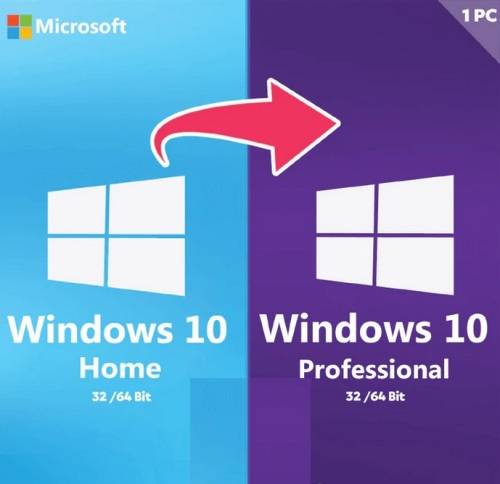 WINDOWS 10 HOME TO PRO UPGRADE KEY